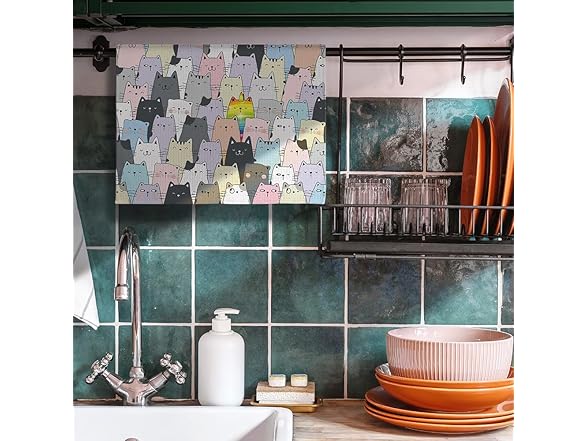 Iznomo Funny Unicorn Kitchen Towels