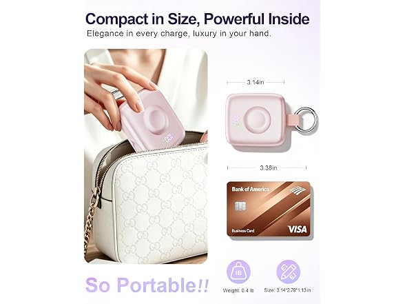 Taefoqun Portable Charger, 10000mAh