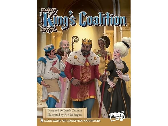 Play to Z King's Coalition Medieval Strategy Board Game