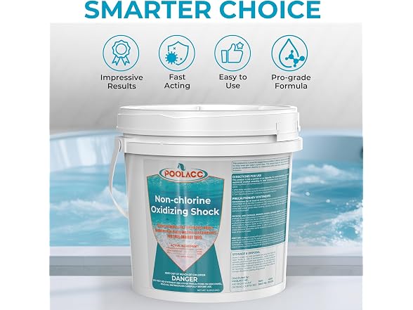 POOLACC Non Chlorine Spa Shock for Hot Tub - Gallery 3