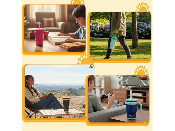Konokyo 30 oz Tumbler with Handle and