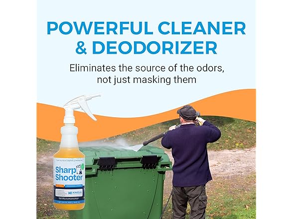 Foam Garbage Cleaner and Deodorizer