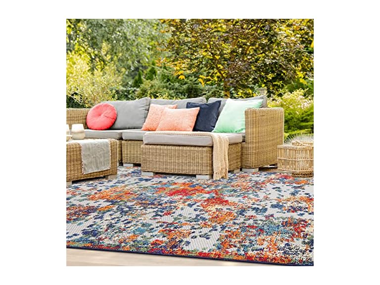 Superior Indoor Outdoor Area Rug Kalina Collection - Gallery 7