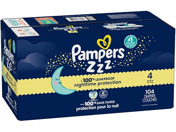 Pampers | ZZZ Overnight 104 Count