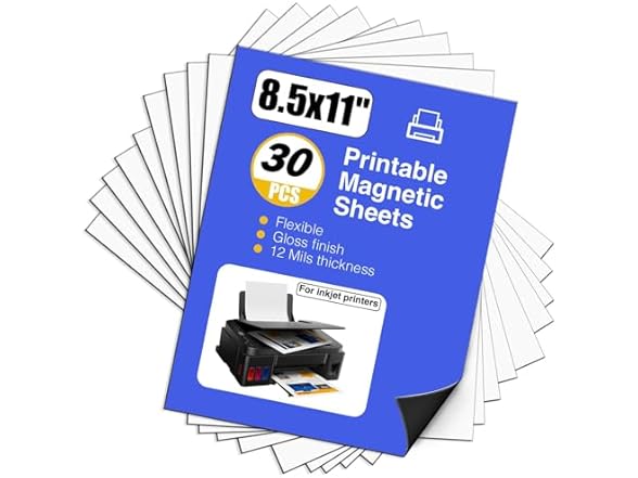 JINGZHAN Printable Magnetic Sheets