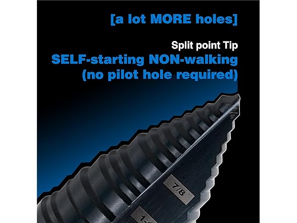 SHARPTOOL SHARPTOOL M2 HSS Step Drill Bit Kit, He