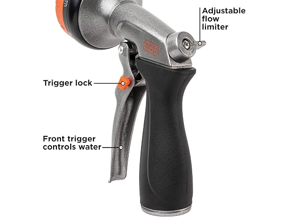 Black + Decker® 8-Pattern Zinc Front