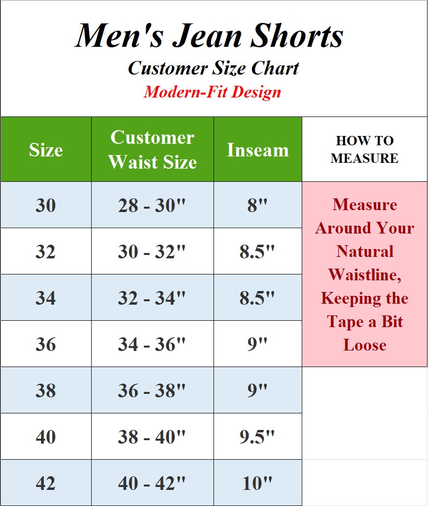 3Pk Mens Jean Shorts - Gallery 16