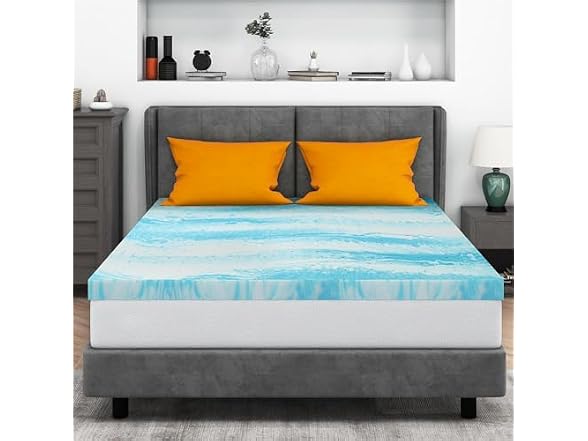 Mattress Topper Twin, 3 Inch Gel Memory