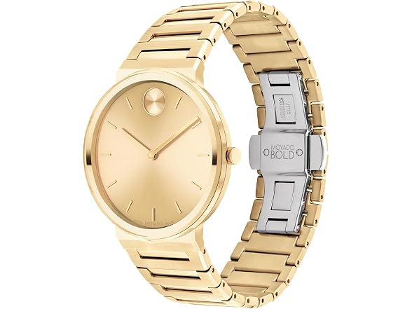 Movado Men's BOLD Horizon 40mm with Yellow Watch