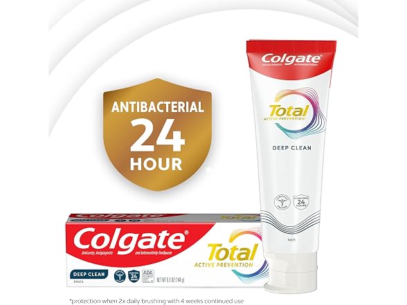 Colgate Total Deep Clean Toothpaste Mint 3pk 5.1oz