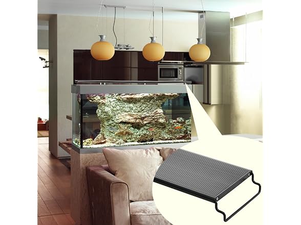 VEVOR Aquarium Light with LCD Monitor