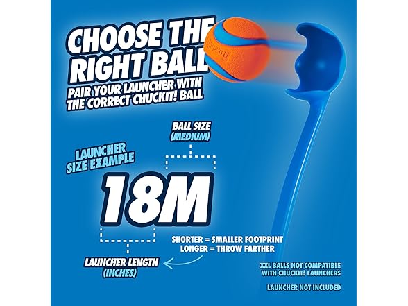 Chuckit! Dog Ball Launcher - Junior 18"