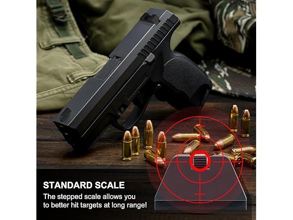 Brass hunter Sight Set for Glock - Fits Gen 1-4 9mm