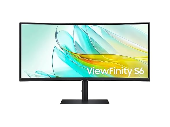 (NEW) Samsung 34” ViewFinity S65UA Series Ultrawide QHD Curved Monitor