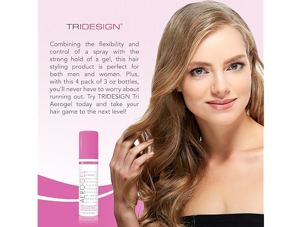 TRIDESIGN Aerogel Strong Hold Volumizing Hair
