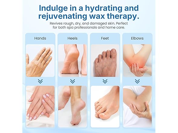 Sunvivipro Purple Paraffin Wax Warmer Kit