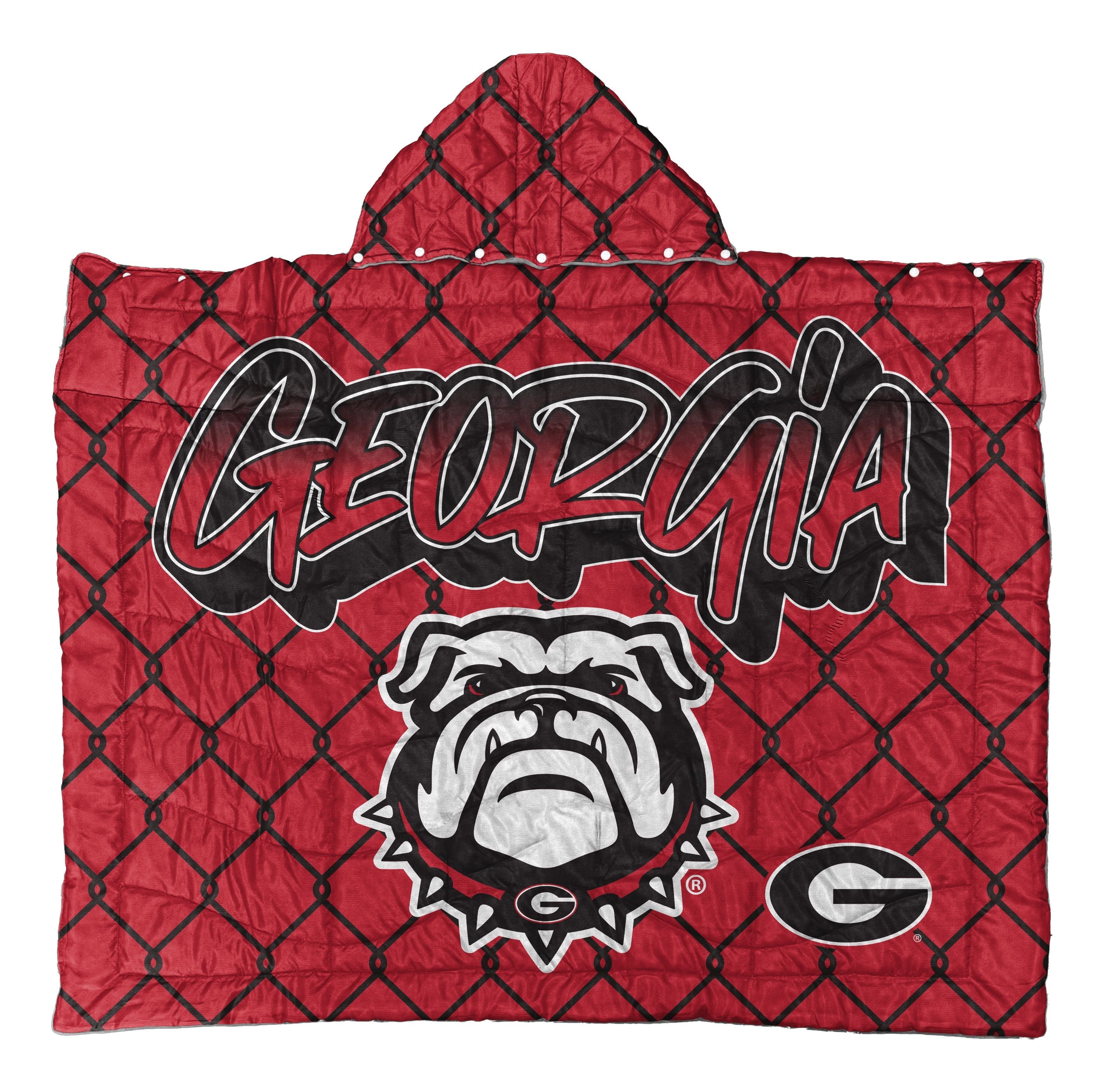NCAA Hooded Cozy Cape Blanket (54 x 72) - Gallery 16
