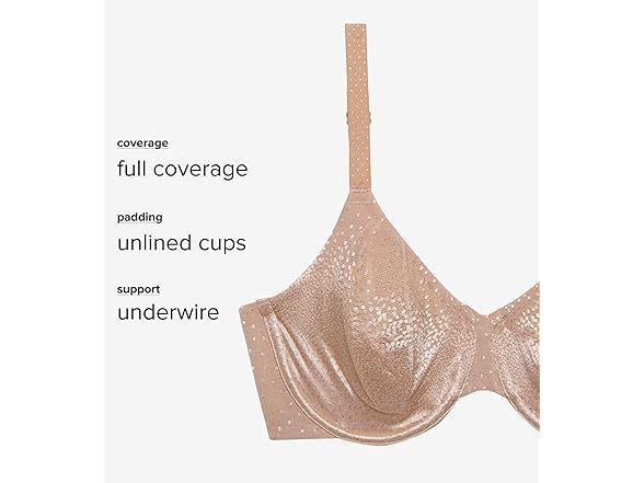 Wacoal Womens Back Appeal Underwire Bra