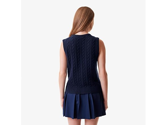 Lacoste Cashmere Cardigan, Navy Blue