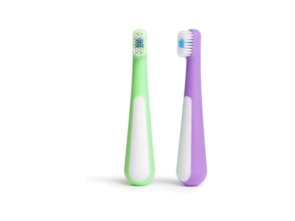 Ubbi Toddler Training Toothbrush Set