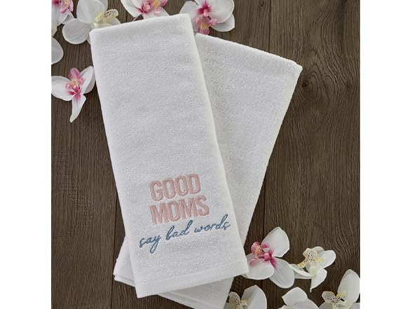 SKL Home Good Moms Hand Towel (2-Pack)