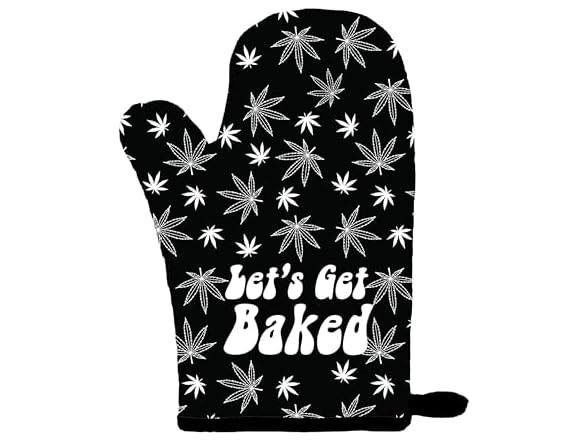 wisted Wares Funny Oven Mitts with Sayings