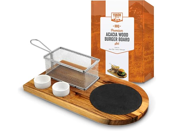 Yukon Glory Burger Serving Set