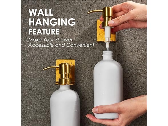 Mega Handles Glass Soap Dispenser Set
