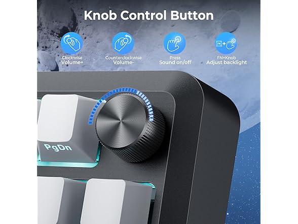 Redragon Grey Gradient Keyboard