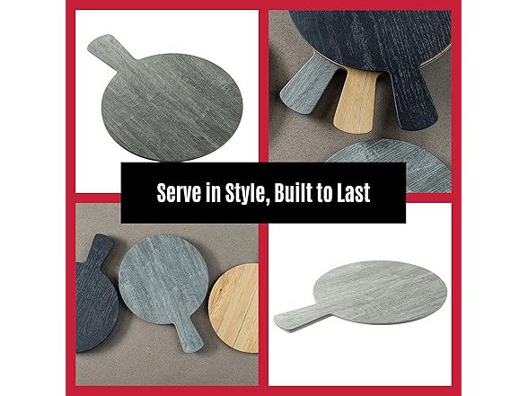 Tablecraft 12451 Round Serving Paddle with Handle