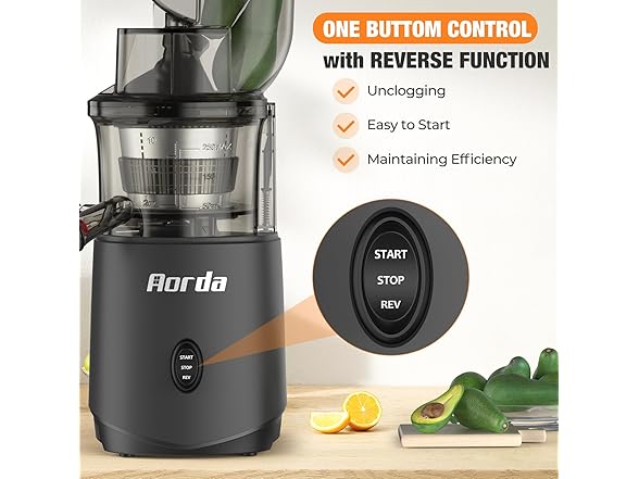 Aorda cold press juicer