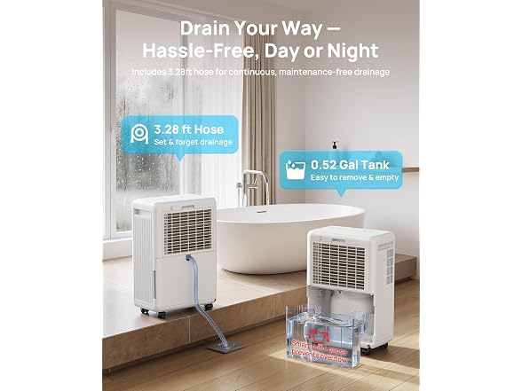 AIUSEVO 26-Pint Dehumidifier
