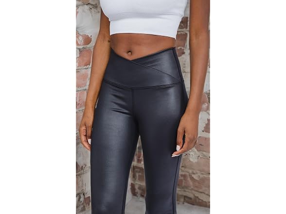 90 Degree By Reflex Women (M) Faux Yoga Leggings