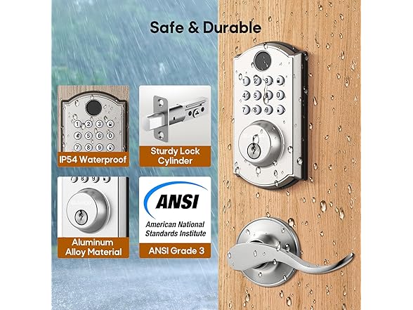 ELAMOR M19 SN Fingerprint Lock