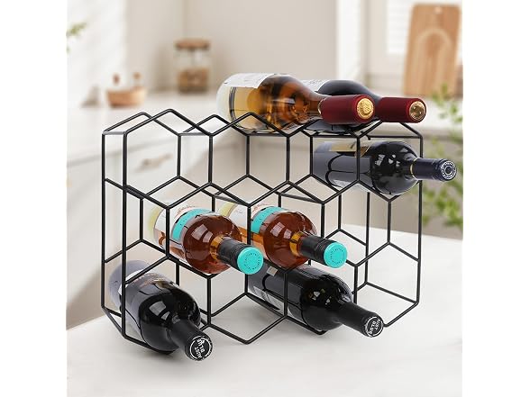 Stainless Steel Countertop Wine Bottle Holder