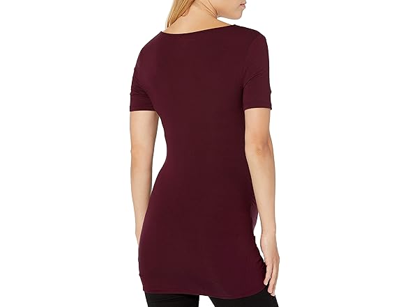 Amazon Essentials Women's Maternity Scoopneck T-Shirt, 2PK