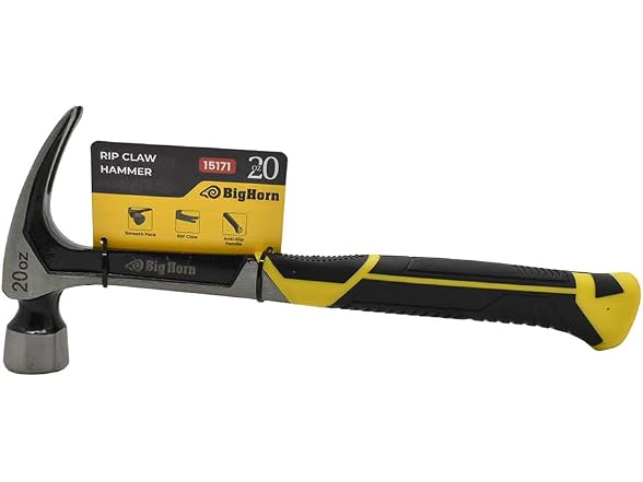 Big Horn 15171 20 Oz Rip Claw Hammer