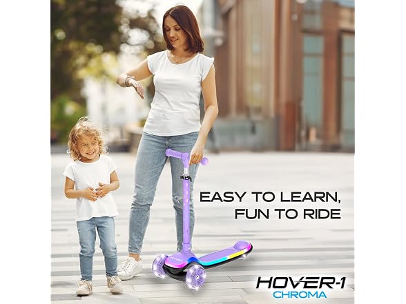Hover-1 Chroma Folding Kick Scooter Purple