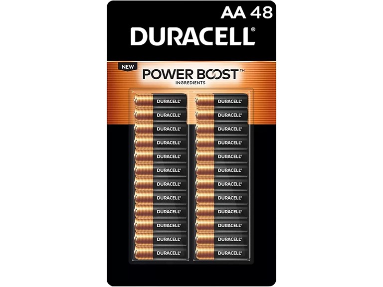 (48 PACK) Duracell Coppertop Power Boost AA Batteries