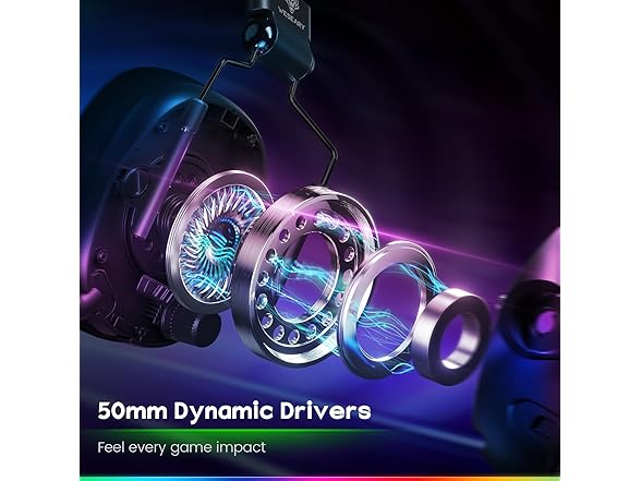 WESEARY Wireless Gaming Headset with Mic