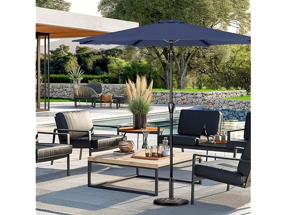 YSSOA 9' Patio Umbrella Outdoor Table Market Yard Umbrella