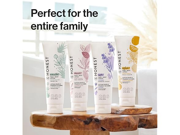 Honest Company Face and Body Lotion Fragrance-Free