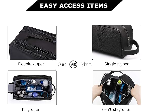 BAGSMART Toiletry Bag for Men