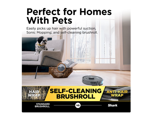 Shark RV2402WS IQ 2 in 1 Robot Vacuum
