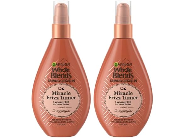 Garnier Miracle Frizz Tamer 5oz 2 Pack