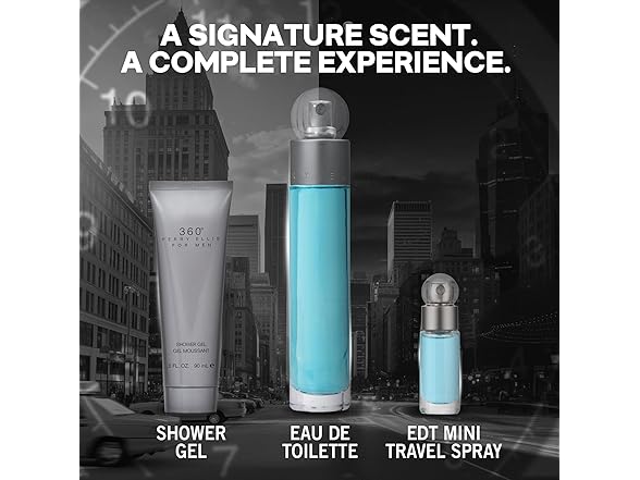 Perry Ellis 360 Men 3pc EDT Set for Men