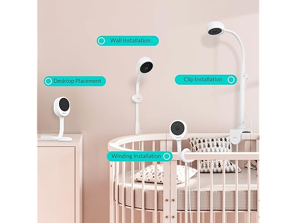 Baby Monitor with Camera and Audio