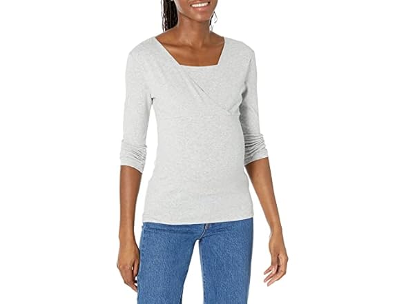 Amazon Essentials Women Maternity Nursing Top