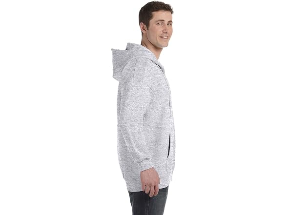 Hanes Men (M) Full Zip Ultimate Heavyweight Hoodie